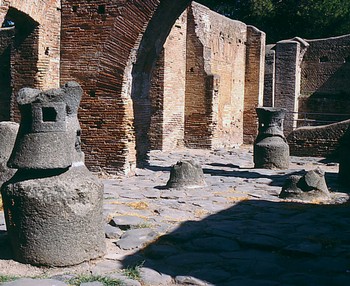 Mulino del Silvano Ostia antica mulino del Silvano
